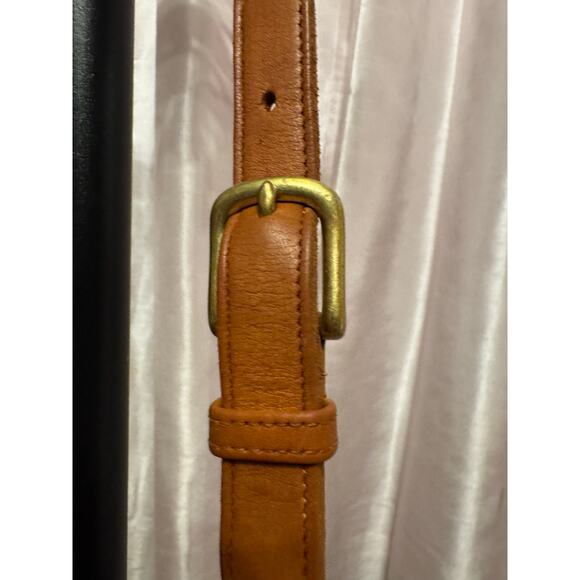 Vintage 1998 Coach 6834 British Tan Small Saddle Bag Crossbody – Restored - Picture 15 of 16